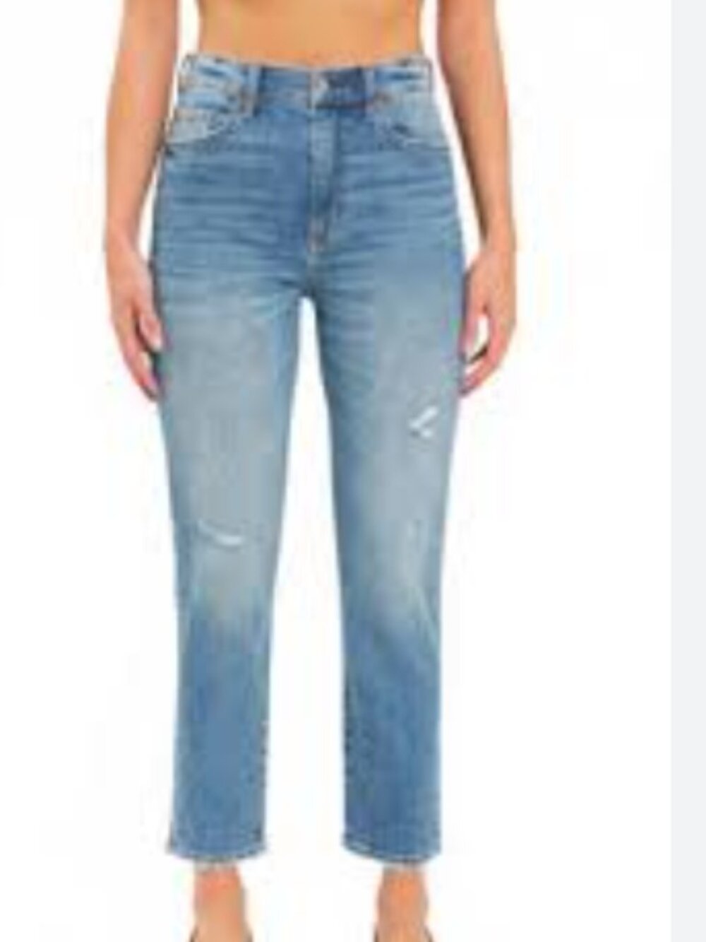 PISTOLA Monroe High Rise Jeans in Skyline Wash Size 27 (4) Stretch Straight Leg